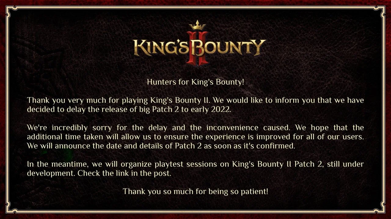 Второй патч для King's Bounty II перенесли на начало 2022 года - фото 1