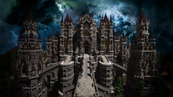 Город Анор Лондо из Dark Souls воссоздали в Minecraft - изображение обложка