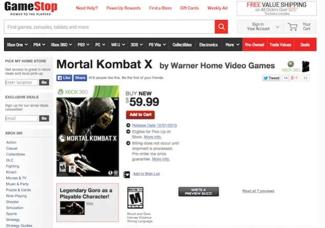 По слухам, релиз Mortal Kombat X на Xbox 360 и PS3 вновь перенесли - фото 1