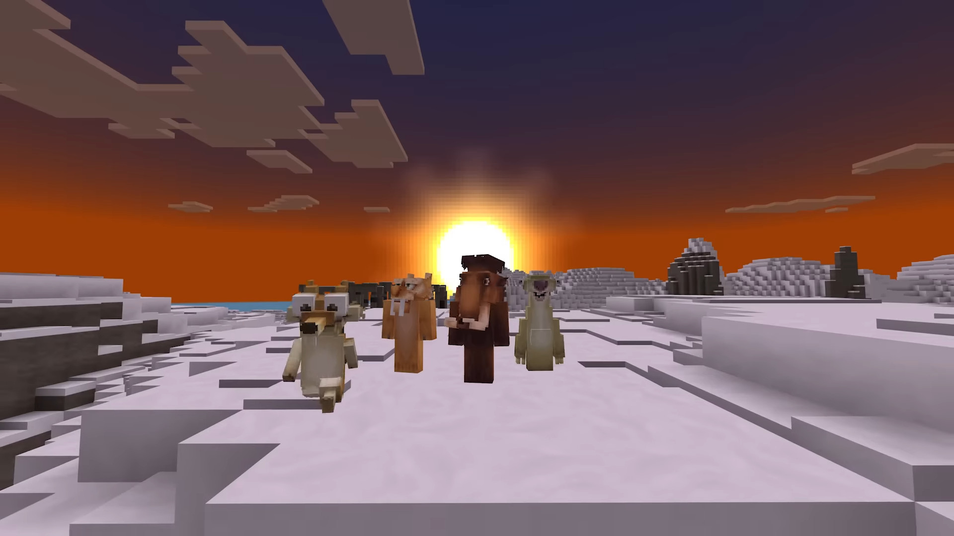 Minecraft получила дополнение по мотивам «Ледникового периода» - изображение обложка