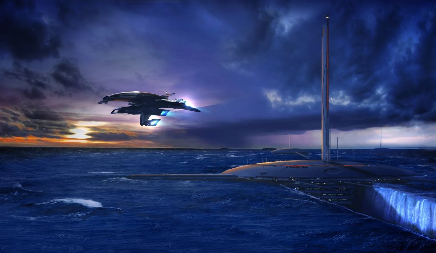 Кейси Хадсон вновь намекает на новый Mass Effect, показав четыре новых арта трилогии - фото 3