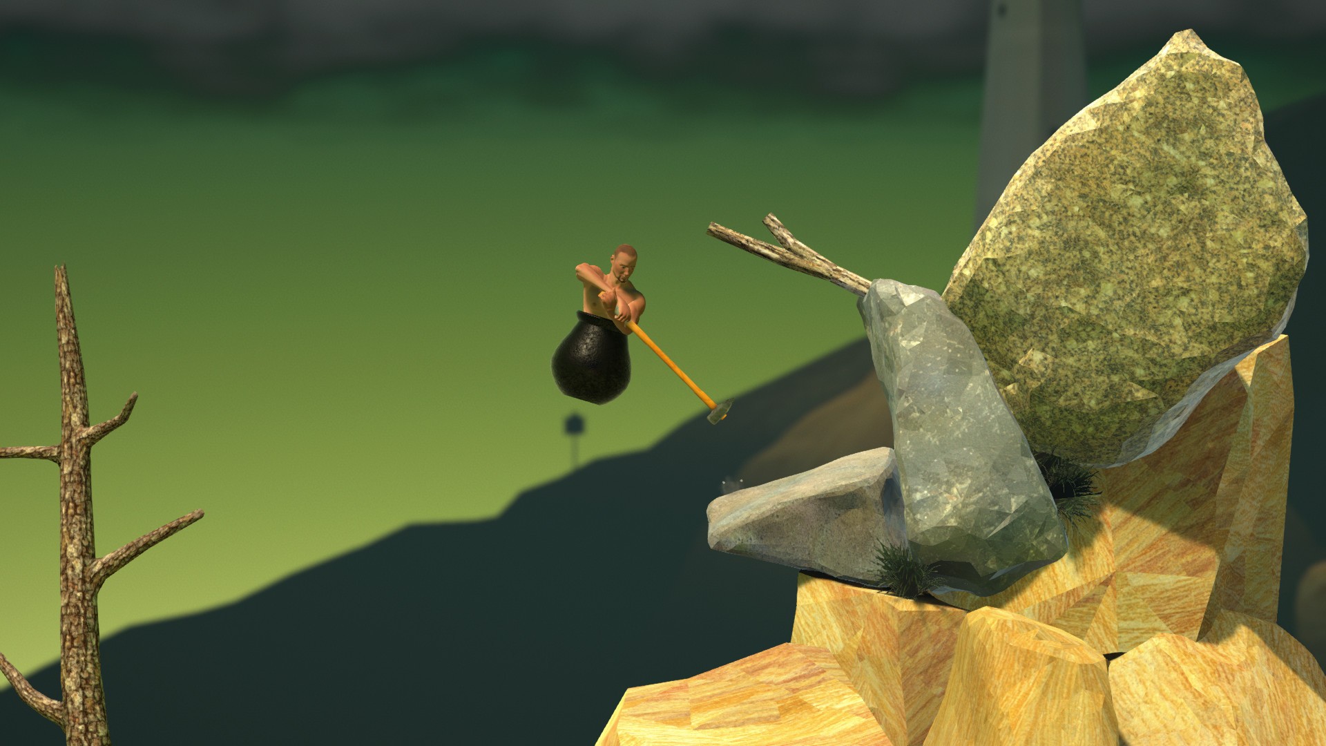 Автор Getting Over It лично поздравляет всех прошедших игру - изображение обложка