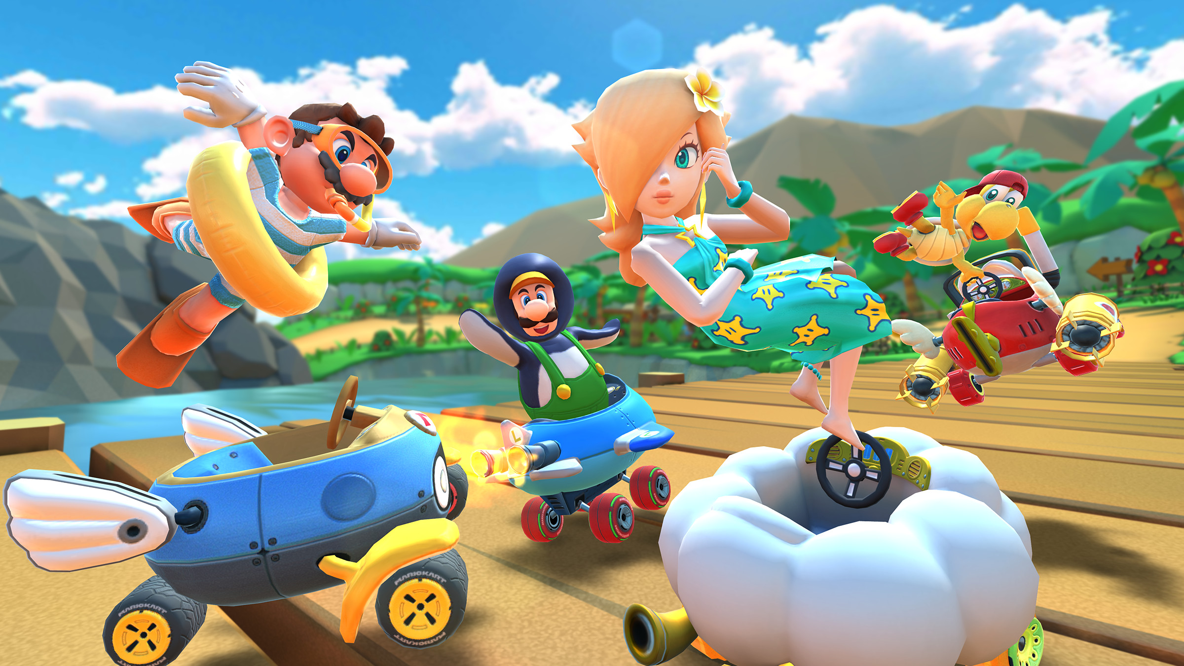 В Mario Kart Tour появится горизонтальный режим - изображение обложка