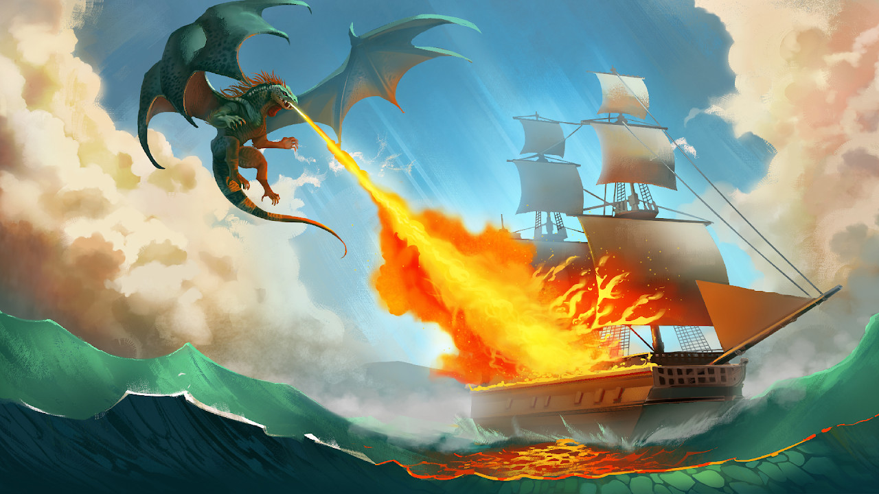 Авторы HammerHelm анонсировали ролевой боевик Pirate Dragons - изображение обложка