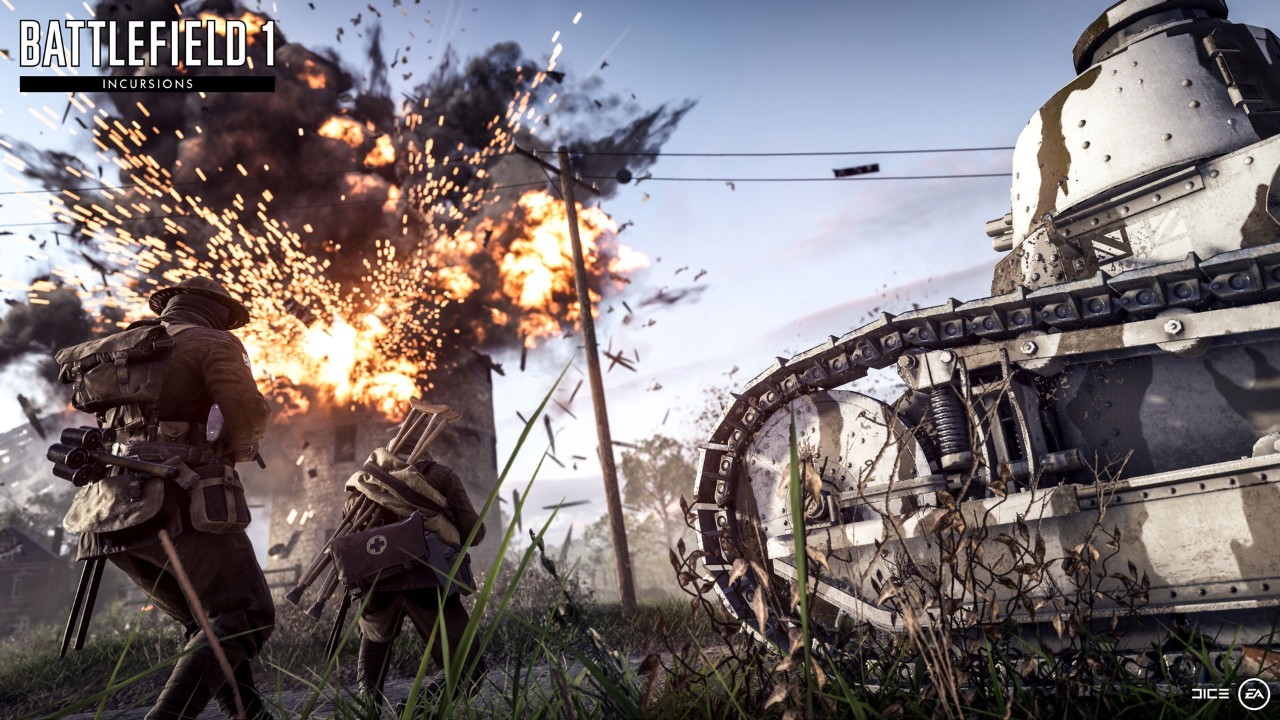 Electronic Arts выпустила трейлер режима «Вторжение» Battlefield 1 - изображение обложка