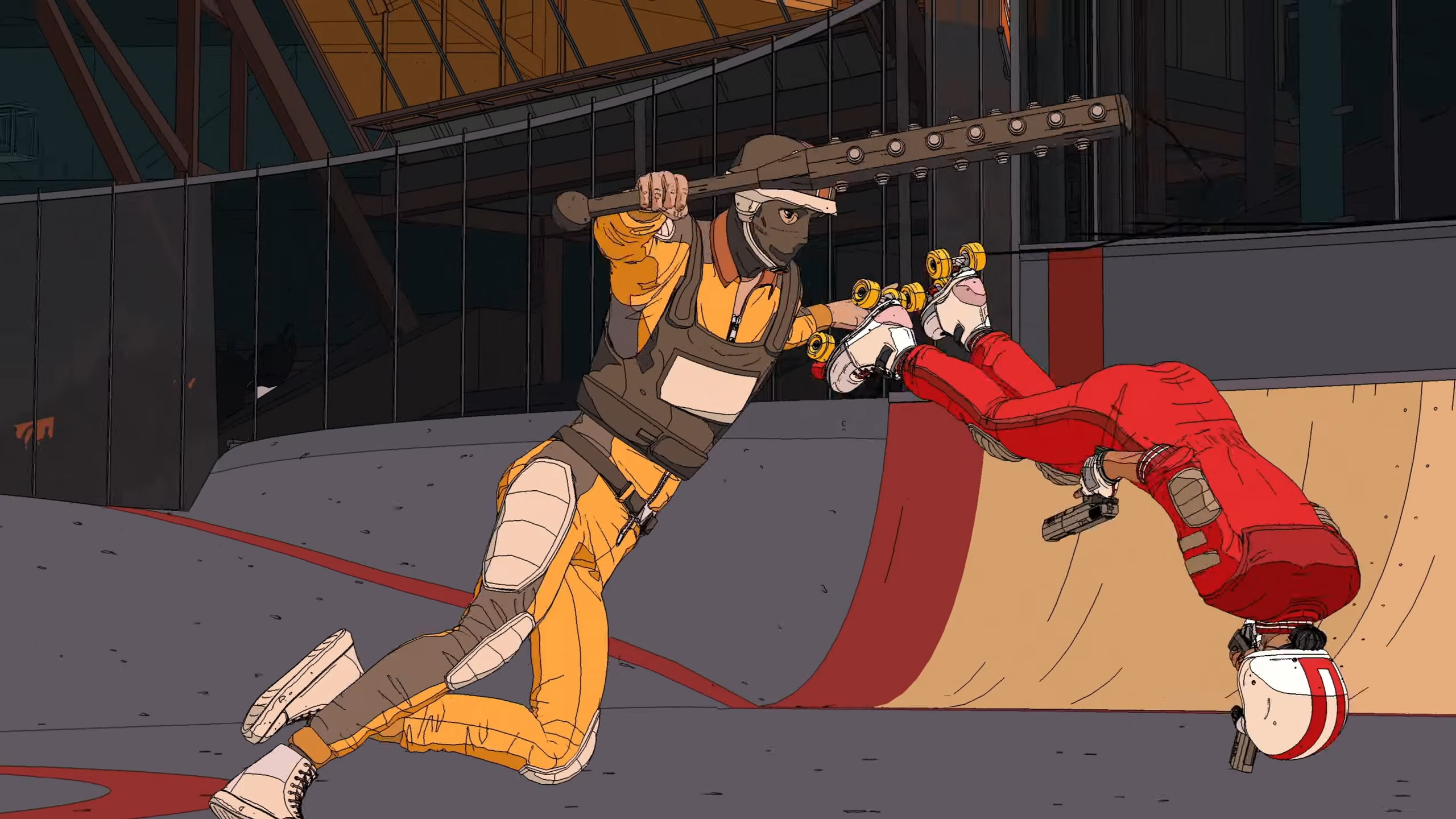 Авторы OlliOlli анонсировали Rollerdrome — адреналиновый экшен-шутер на роликах - изображение обложка
