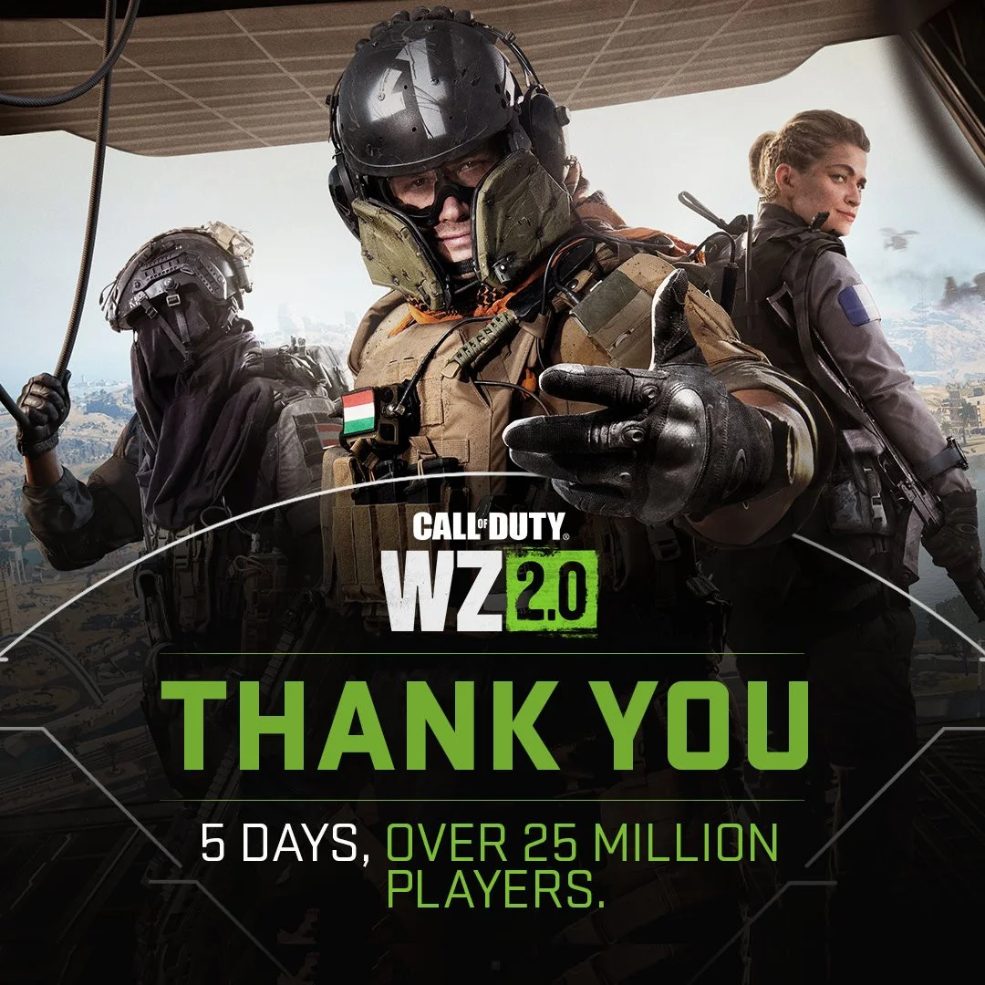 За первые пять дней в Call of Duty: Warzone 2 сыграло более 25 млн человек - фото 1