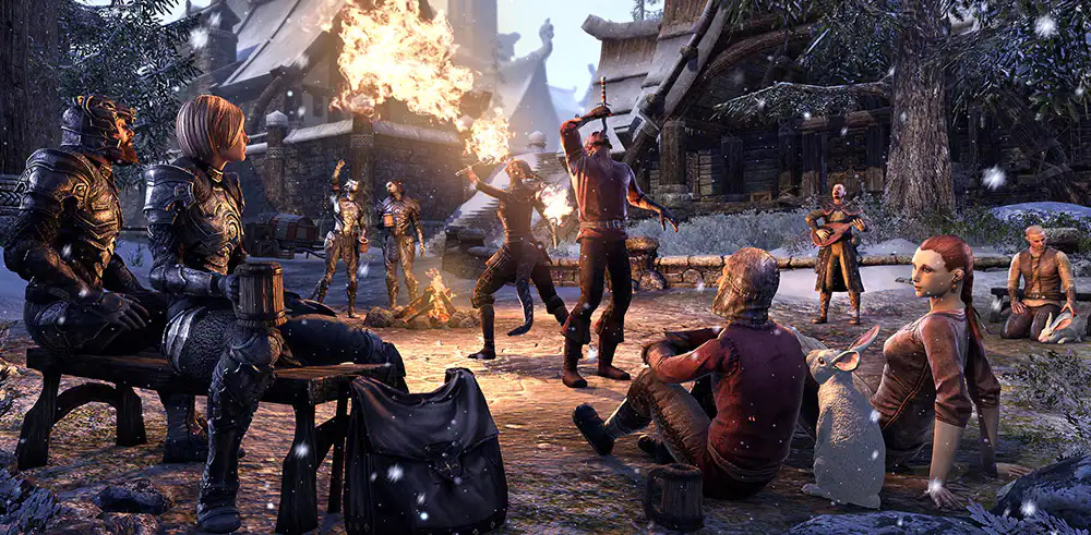 В The Elder Scrolls Online проходит Праздник Новой жизни с наградами - изображение обложка