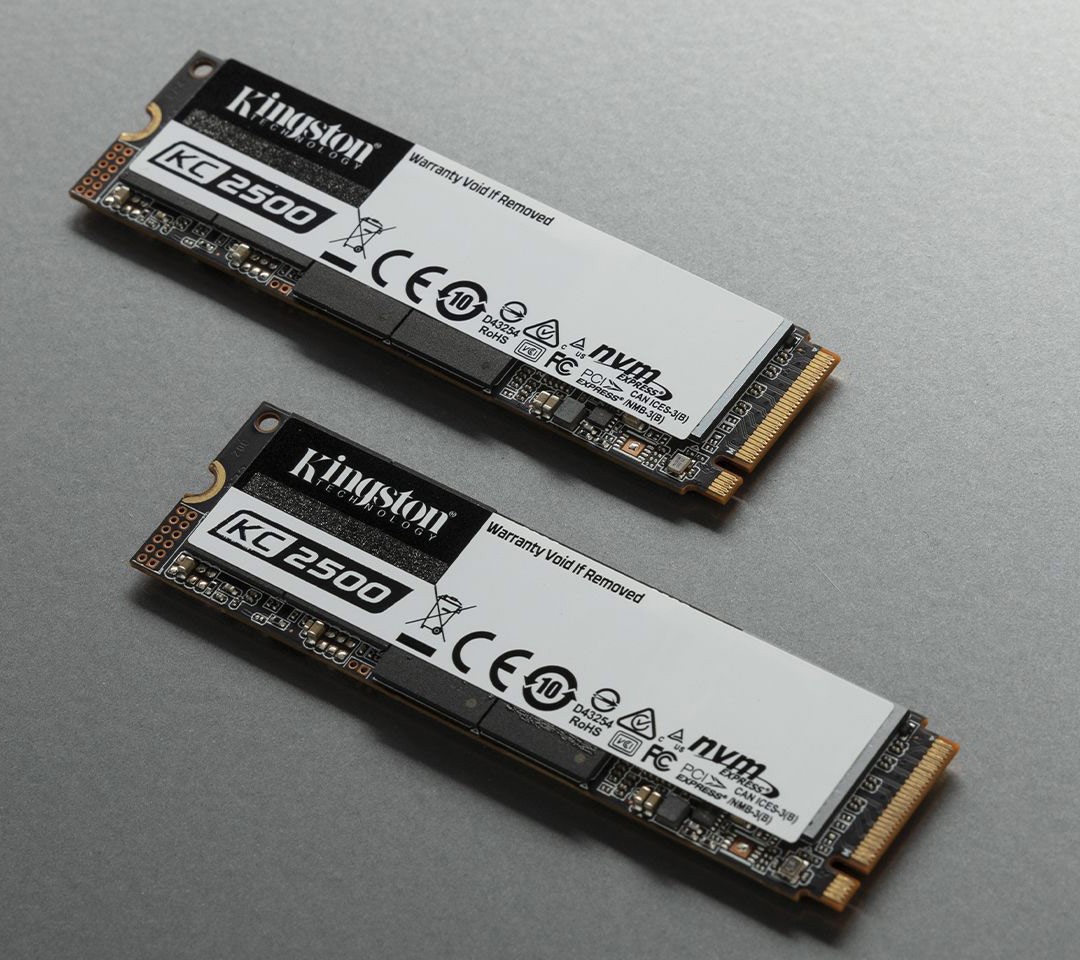 Kingston представила новые SSD KC2500 - изображение обложка