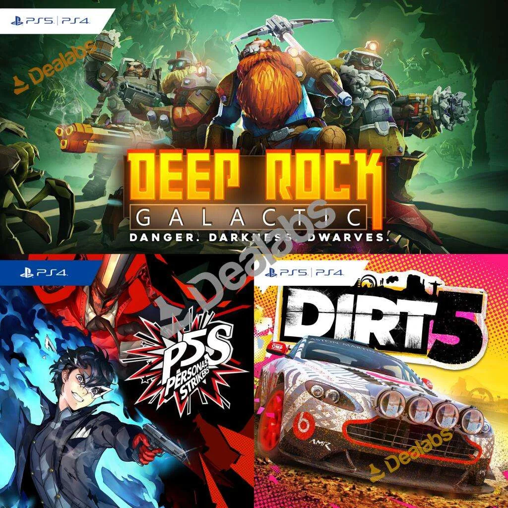 Утечка: PS Plus на январь включает Deep Rock Galactic, DiRT 5 и Persona 5 Strikers - фото 1