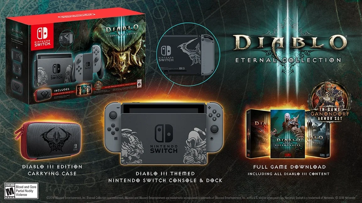 Nintendo выпустит ограниченное издание Switch в стиле Diablo III - фото 1