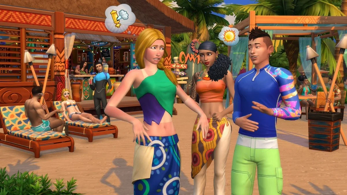 К The Sims 4 выйдет дополнение Island Living - фото 1