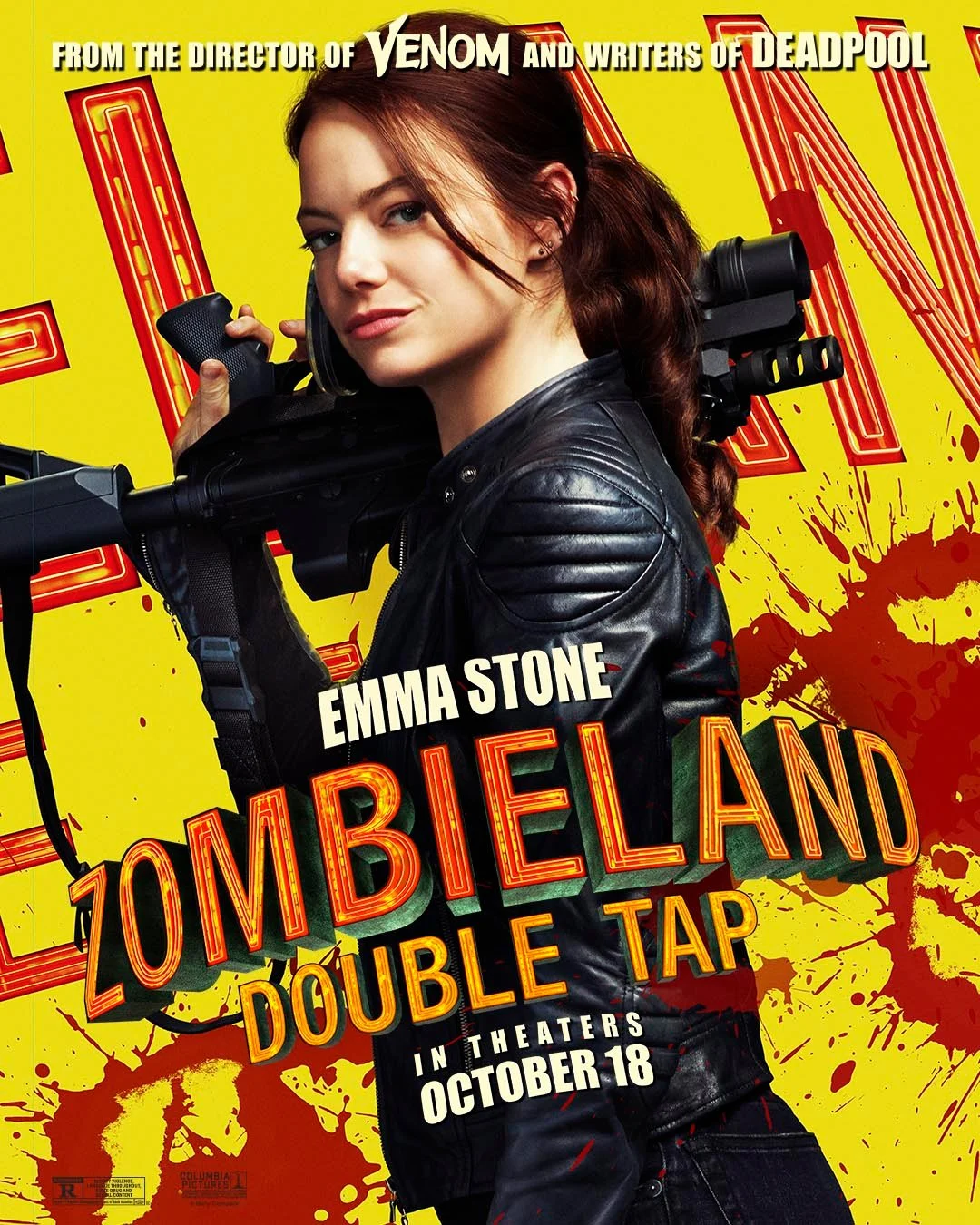 Главные герои «Zомбилэнд: Контрольный выстрел» на новых постерах фильма - фото 2