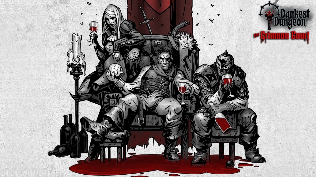Darkest Dungeon: The Crimson Court получила дату релиза на PS4 - изображение обложка