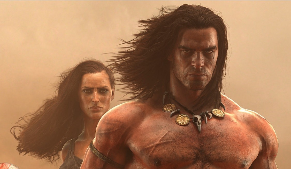 На новых кадрах из Conan Exiles показали схватки с врагами - изображение обложка