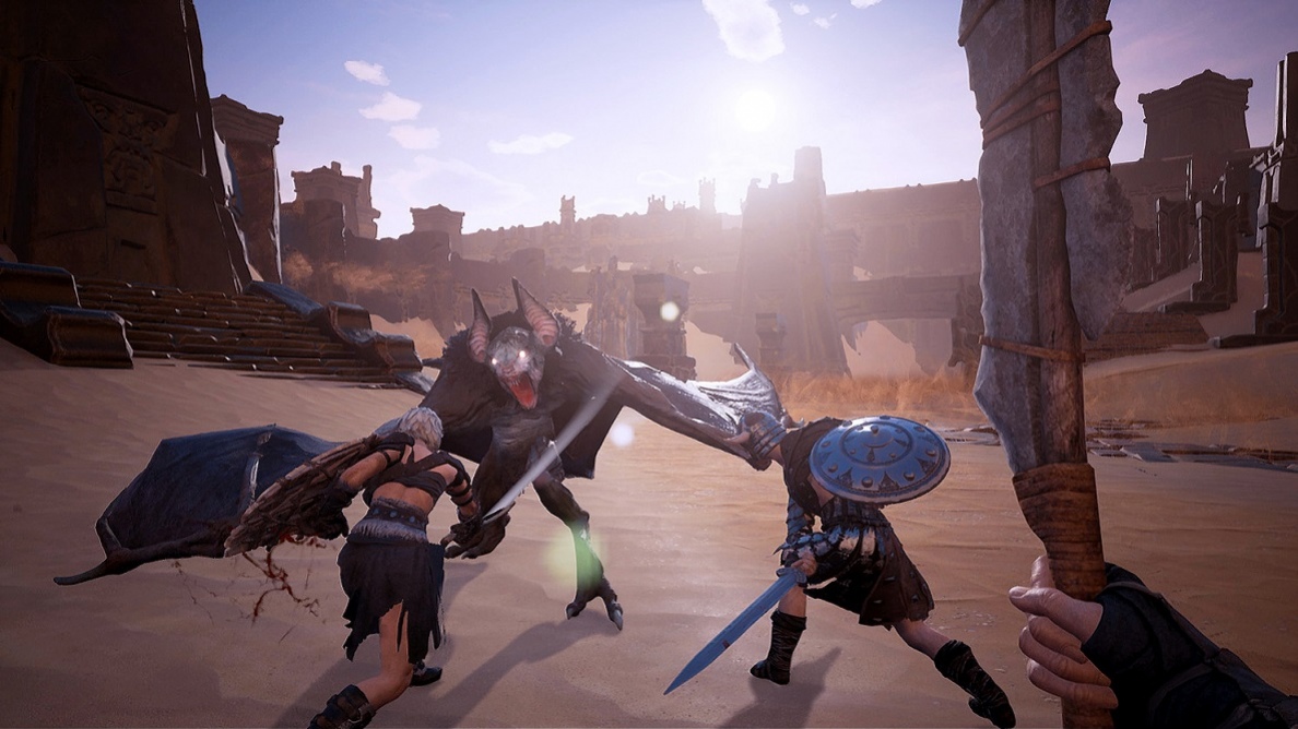 На новых кадрах из Conan Exiles показали схватки с врагами - фото 10
