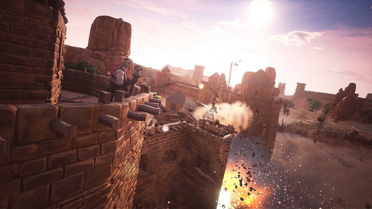 На новых кадрах из Conan Exiles показали схватки с врагами - фото 11