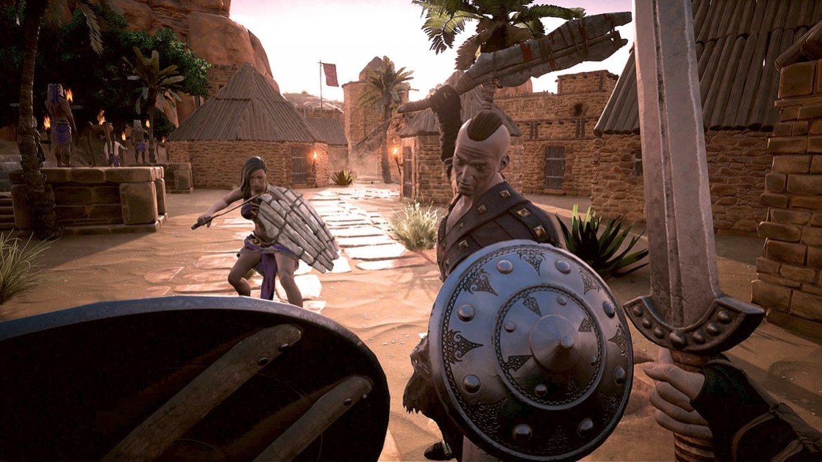 На новых кадрах из Conan Exiles показали схватки с врагами - фото 2