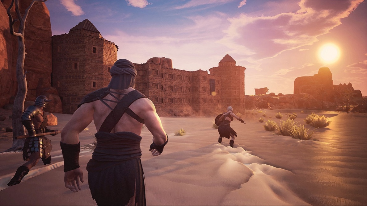 На новых кадрах из Conan Exiles показали схватки с врагами - фото 4
