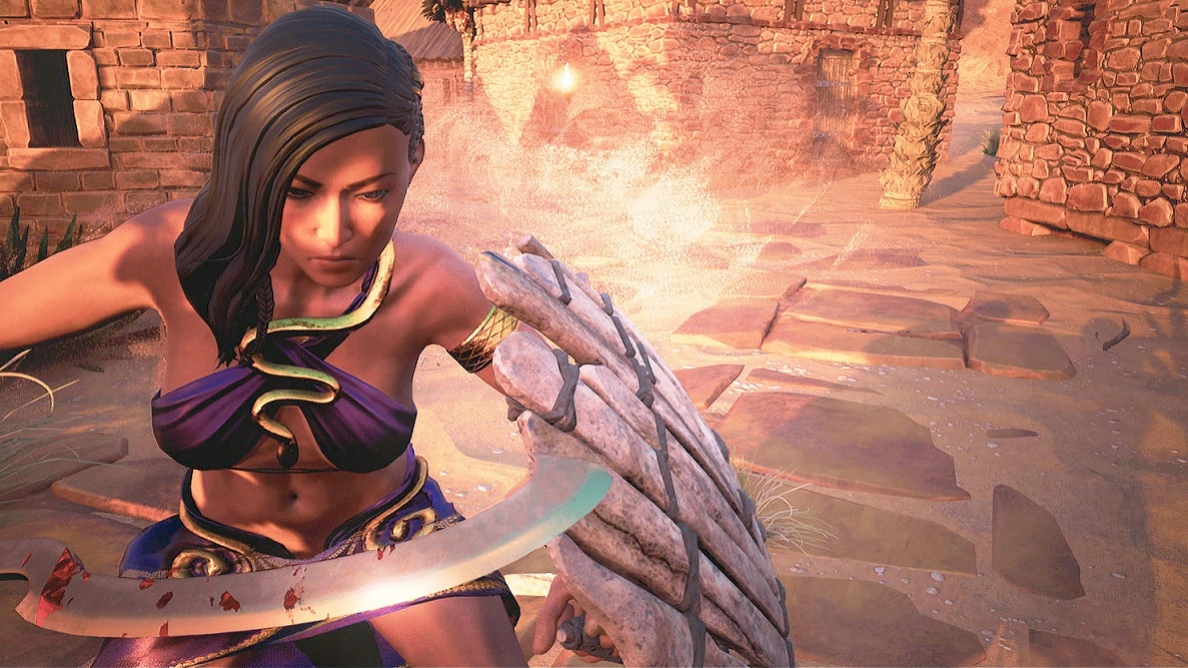 На новых кадрах из Conan Exiles показали схватки с врагами - фото 5