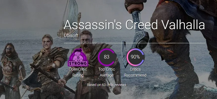 В первых обзорах Assassin's Creed Valhalla хвалят историю и возвращение к корням серии - фото 1