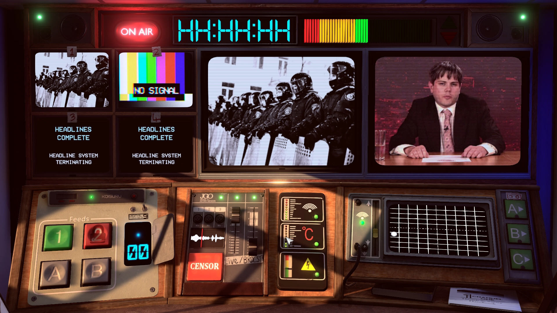 Полная версия «управления новостями» Not For Broadcast выйдет 25 января - изображение обложка