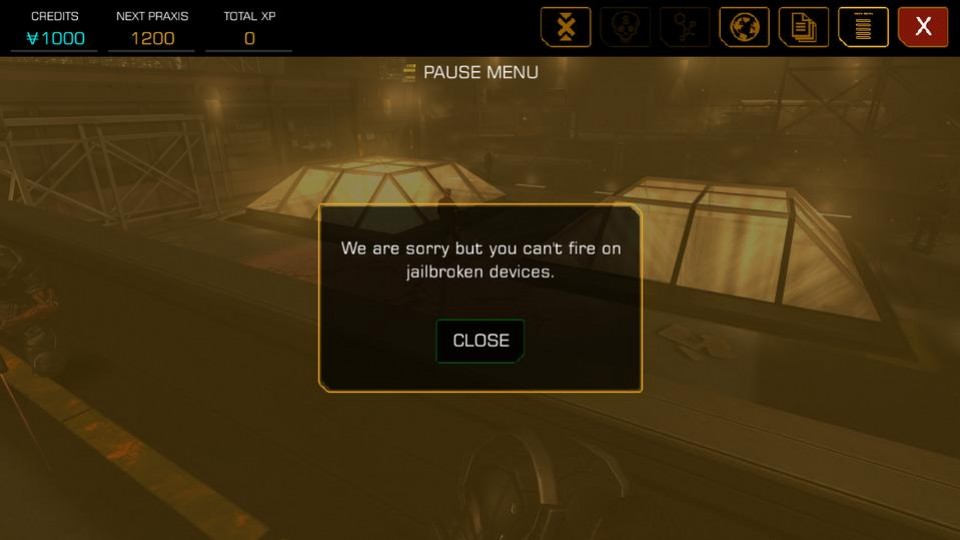 Deus Ex: The Fall защитили от сторонников джейлбрейка - изображение обложка