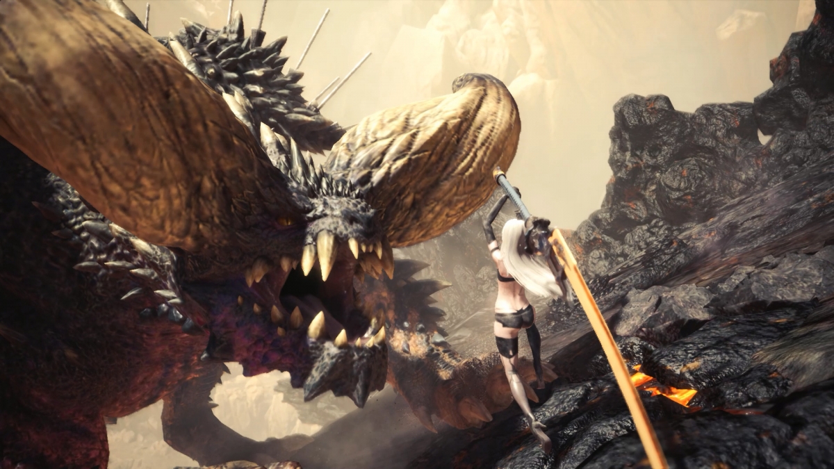 Этот мод добавляет A2 из NieR: Automata в Monster Hunter: World - изображение 1 Этот мод добавляет A2 из NieR: Automata в Monster Hunter: World - фото 1