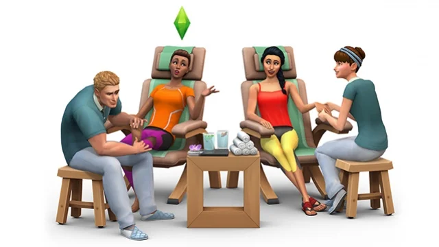 В новом дополнении для The Sims 4 симы смогут расслабиться в сауне - фото 1