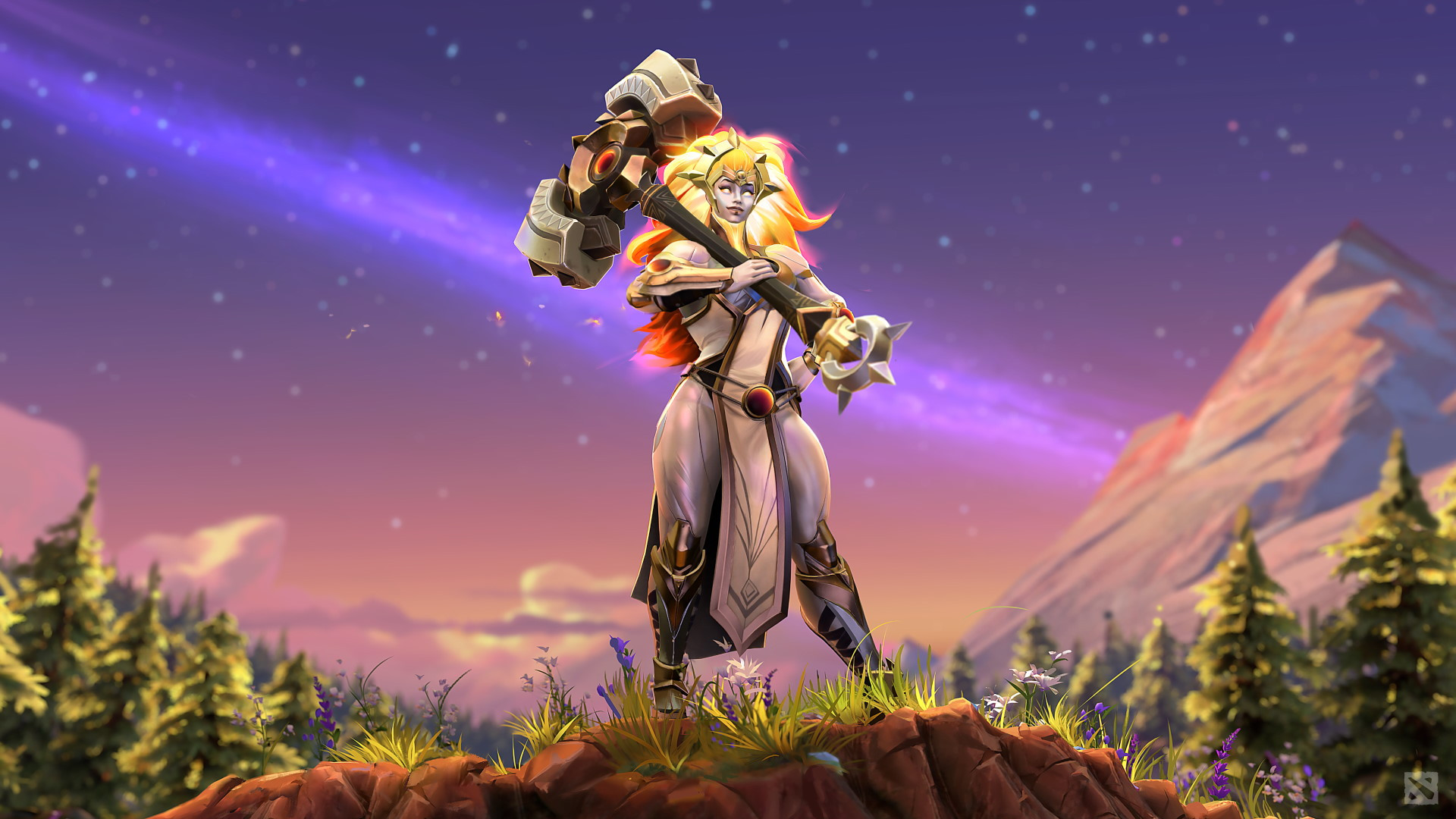 Разработчики Dota 2 представили новую героиню по имени Dawnbreaker - изображение обложка