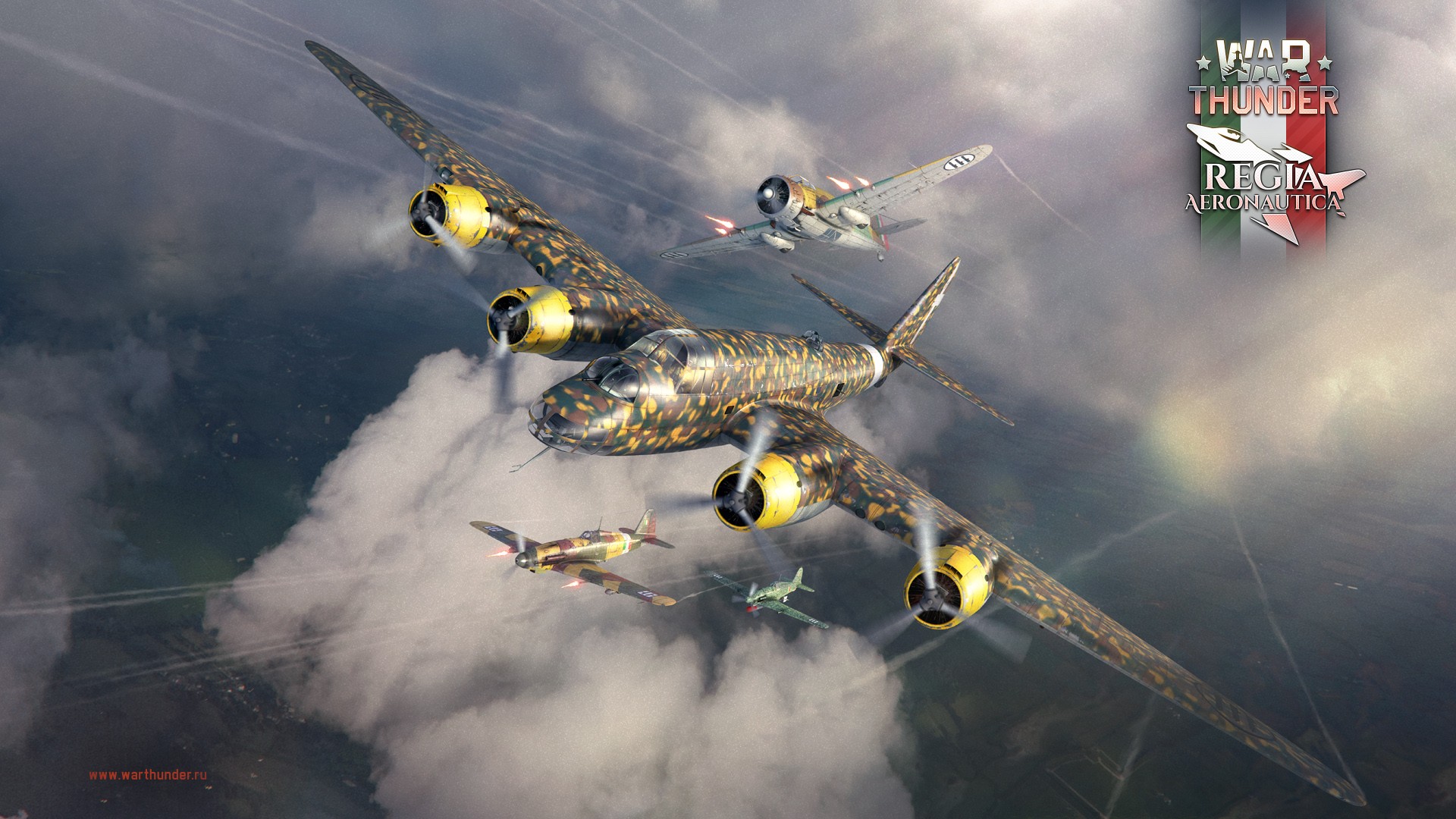 В небе War Thunder появились итальянские самолеты - изображение обложка