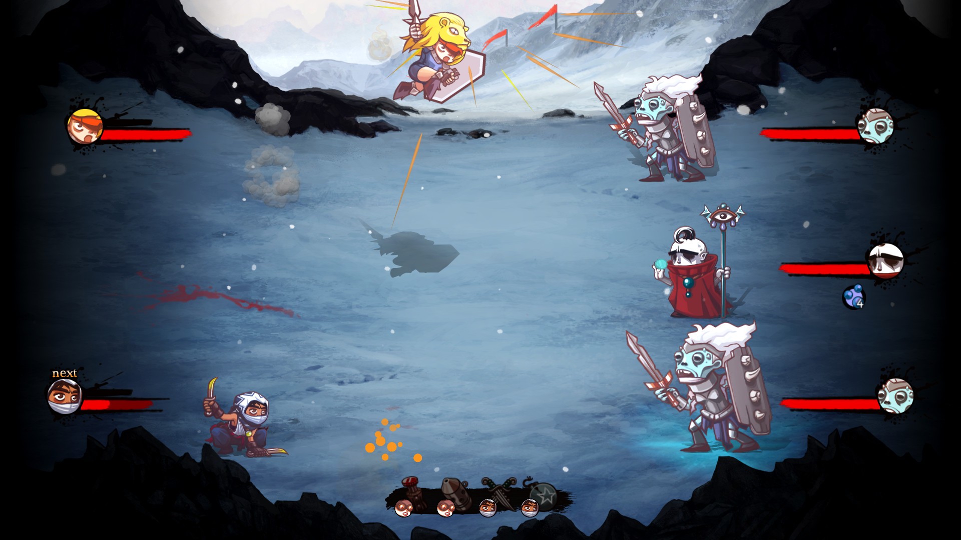 Мрачная тактическая мини-RPG Bonfire вышла в ранний доступ - изображение обложка