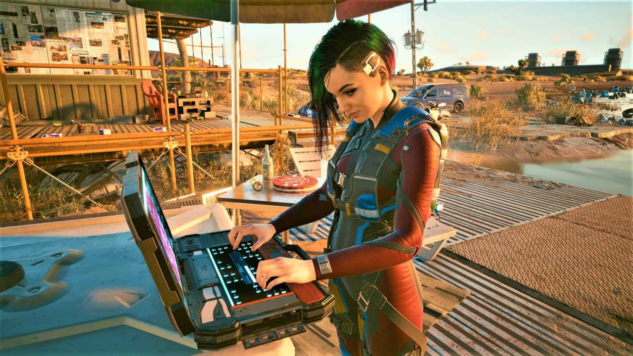 Будущее здесь: вышла первая версия фанатского «ремастера» Cyberpunk 2077 - изображение обложка