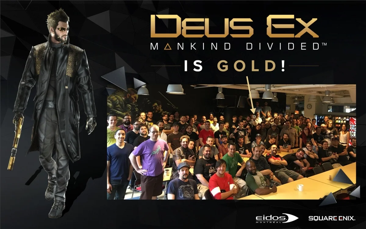 Deus Ex: Mankind Divided «ушла на золото» - фото 1