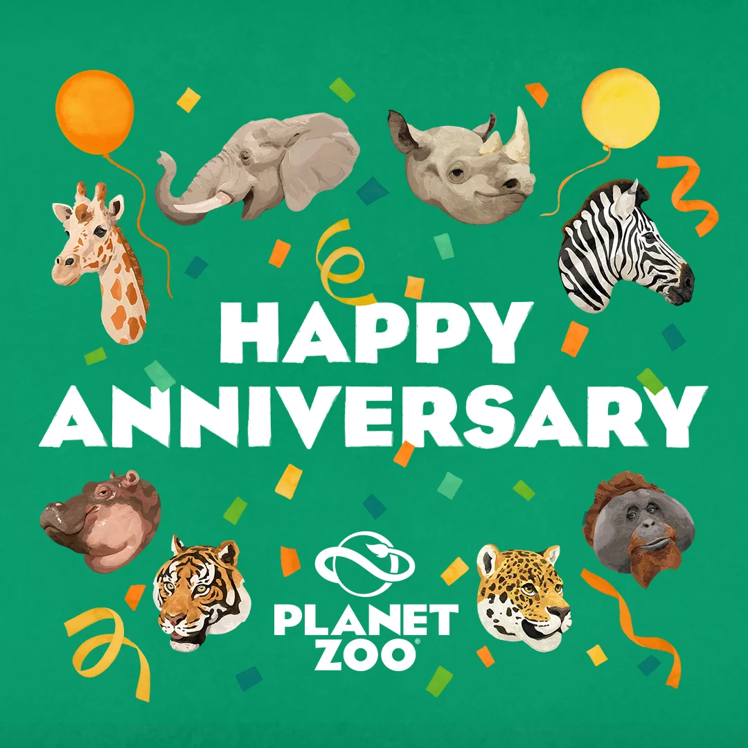 Planet Zoo празднует вторую годовщину шариками, пекарней и лемуром - фото 3