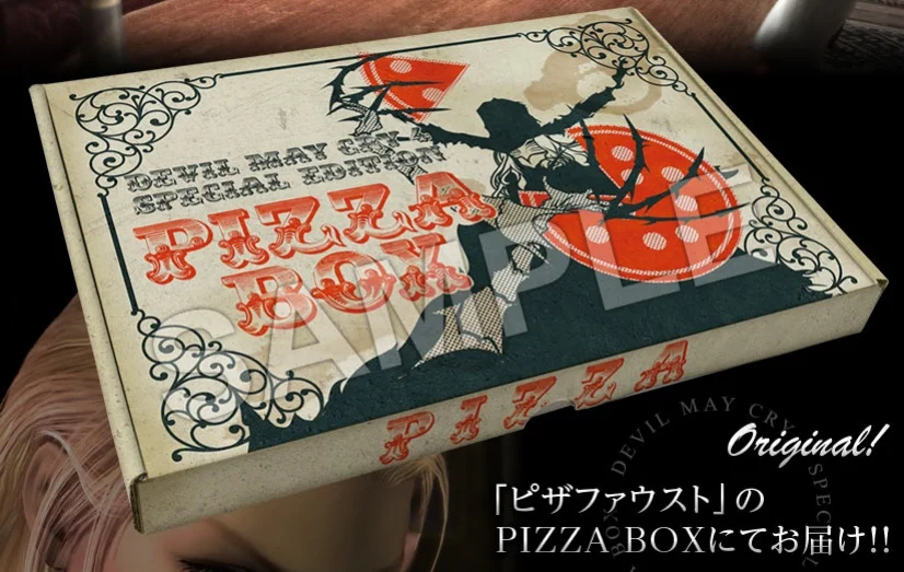 Коллекционное издание Devil May Cry 4: Special Edition выйдет в коробке из-под пиццы - фото 1