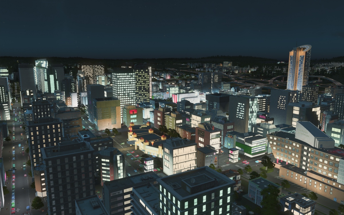 К Cities: Skylines в конце сентября выйдет дополнение After Dark - изображение 3 К Cities: Skylines в конце сентября выйдет дополнение After Dark - фото 3