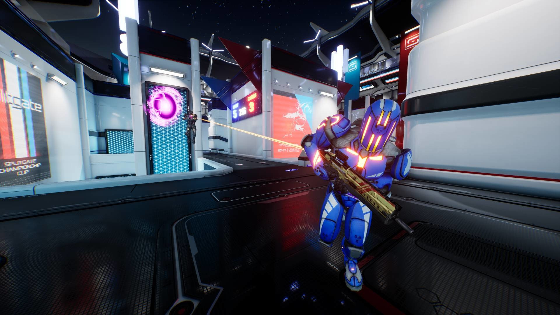 Открытая бета Splitgate была продлена на неопределённый срок - изображение обложка