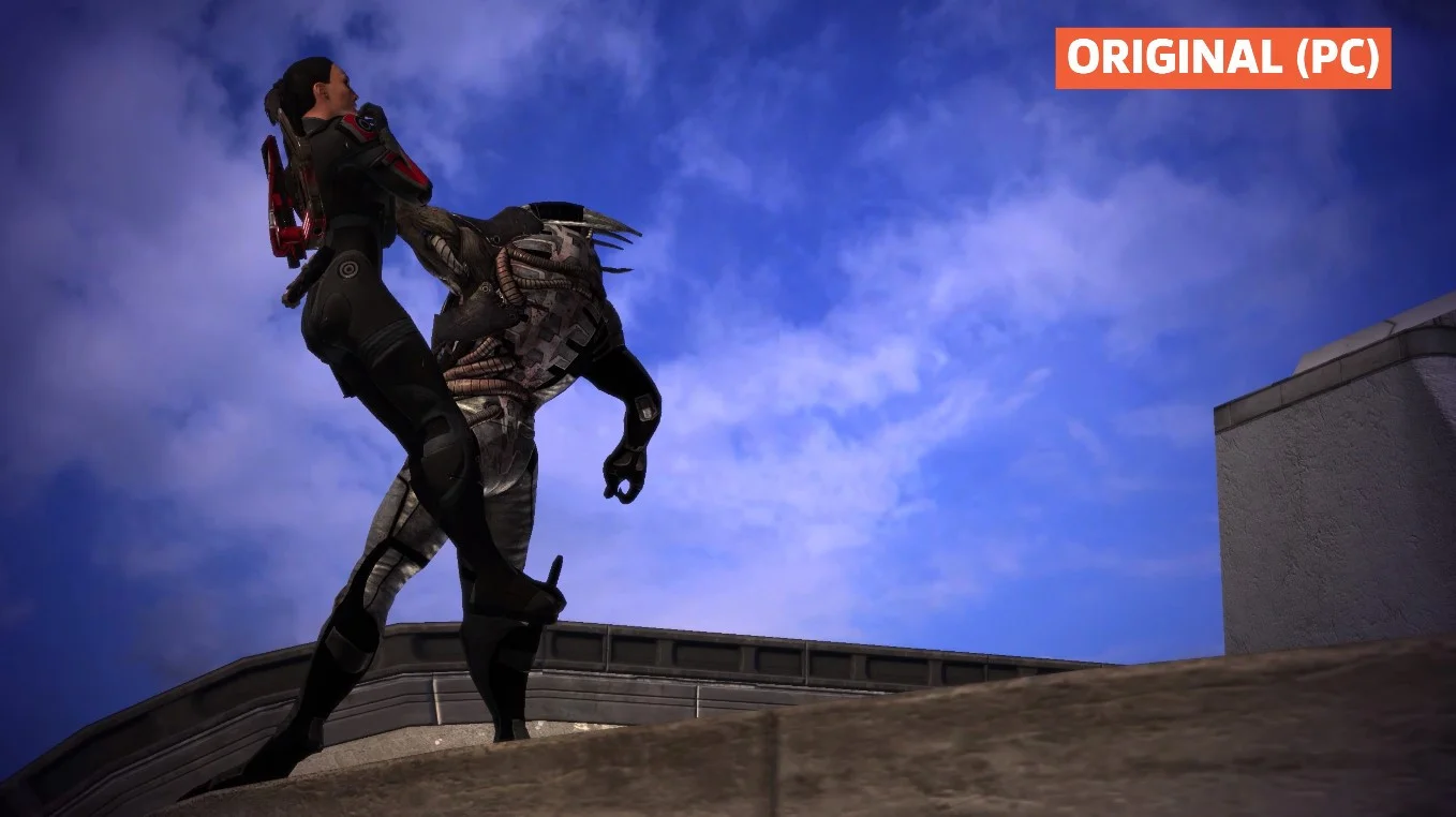 Оригинал и ремастер трилогии Mass Effect сравнили бок о бок - фото 11