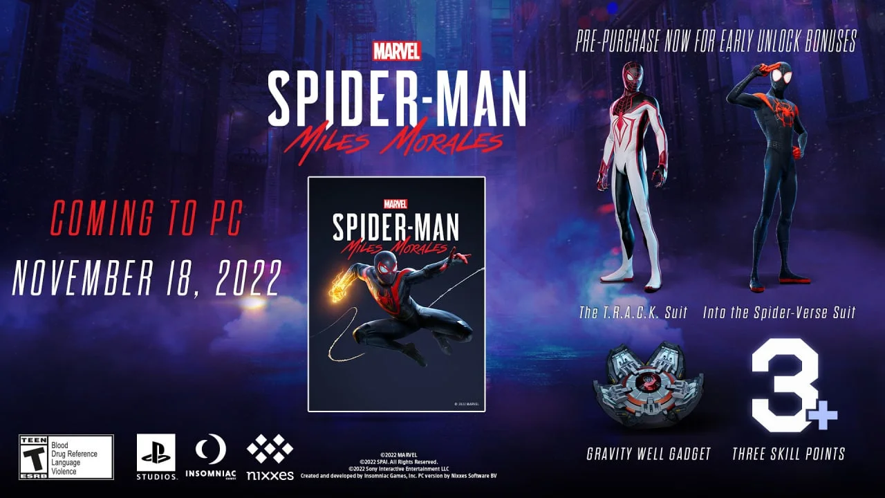 «Человек-паук: Майлз Моралес» выйдет на PC 18 ноября - фото 2