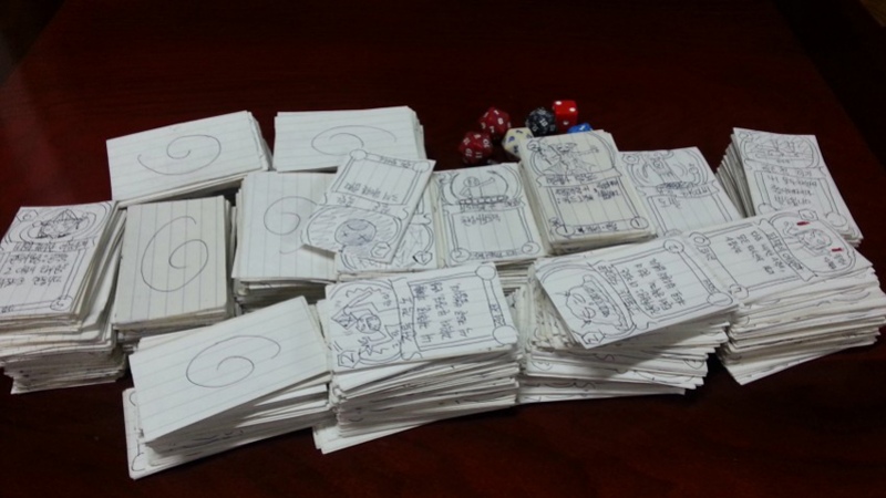 Южнокорейские солдаты создали бумажную версию Hearthstone - фото 1