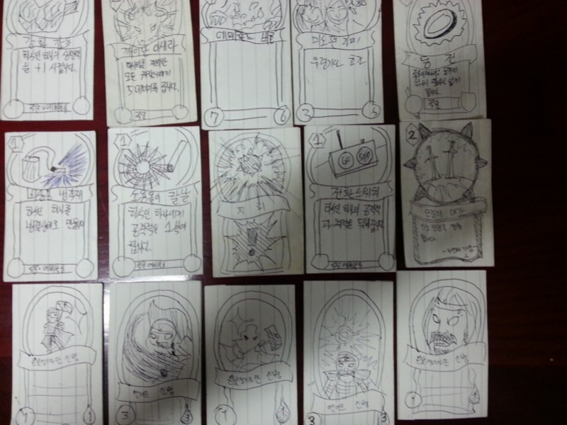 Южнокорейские солдаты создали бумажную версию Hearthstone - фото 4