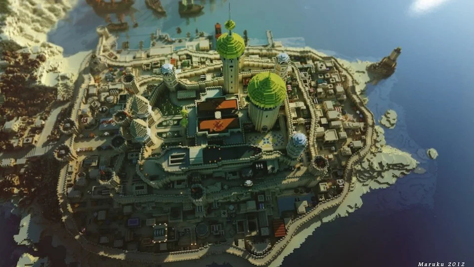 В Minecraft построили новый город из сериала «Игра престолов» - изображение обложка
