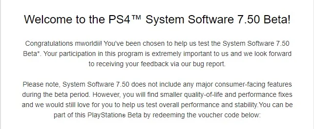Началось тестирование прошивки 7.5 для PS4, но в ней нет новых функций - фото 1