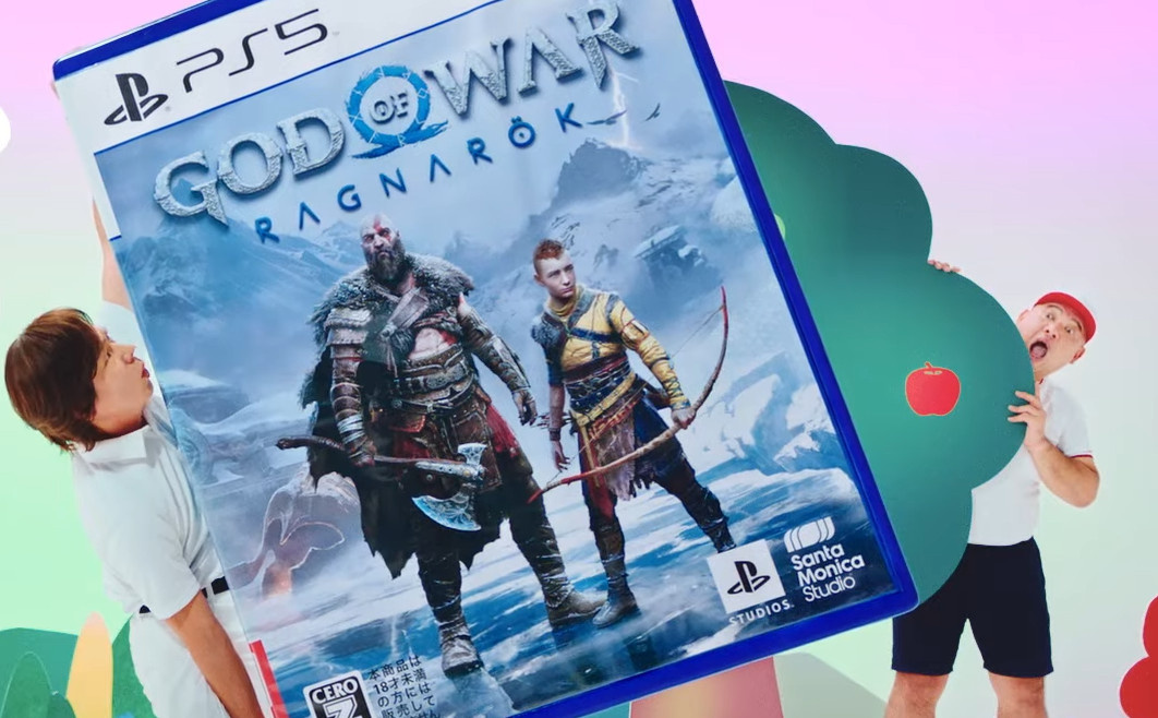 PlayStation Japan выпустила рекламу God of War: Ragnarok в стиле детской программы - изображение обложка