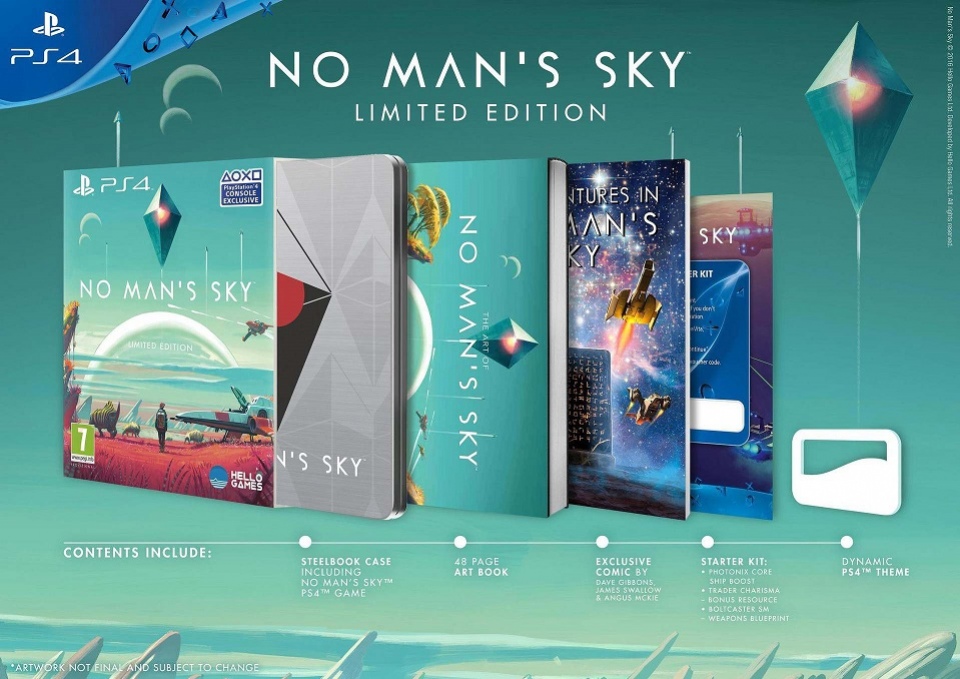 В состав коллекционного издания No Man’s Sky войдет модель космического корабля - изображение 3 В состав коллекционного издания No Man’s Sky войдет модель космического корабля - фото 3
