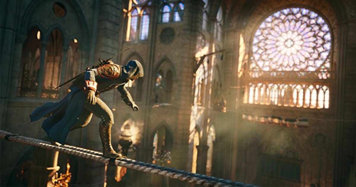 Ubisoft перенесёт Нотр-Дам-де-Пари из Assassin's Creed Unity в VR - изображение обложка