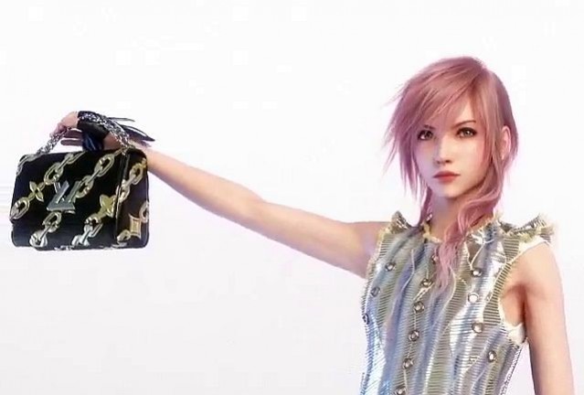 Героиня Final Fantasy XIII снимается в рекламе Louis Vuitton - изображение обложка