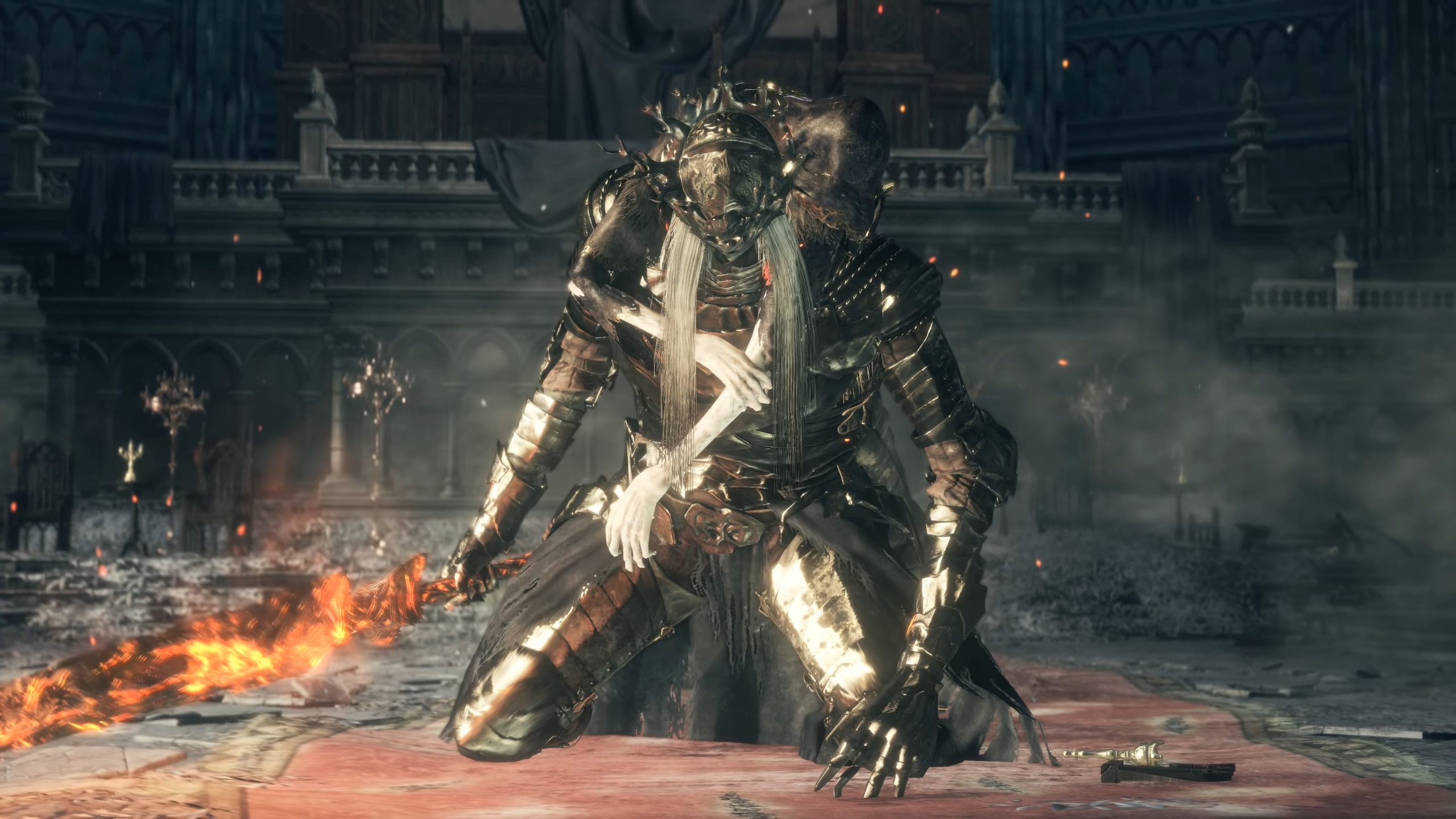 Стример прошёл Dark Souls 3 на самодельном геймпаде с одной кнопкой - изображение обложка