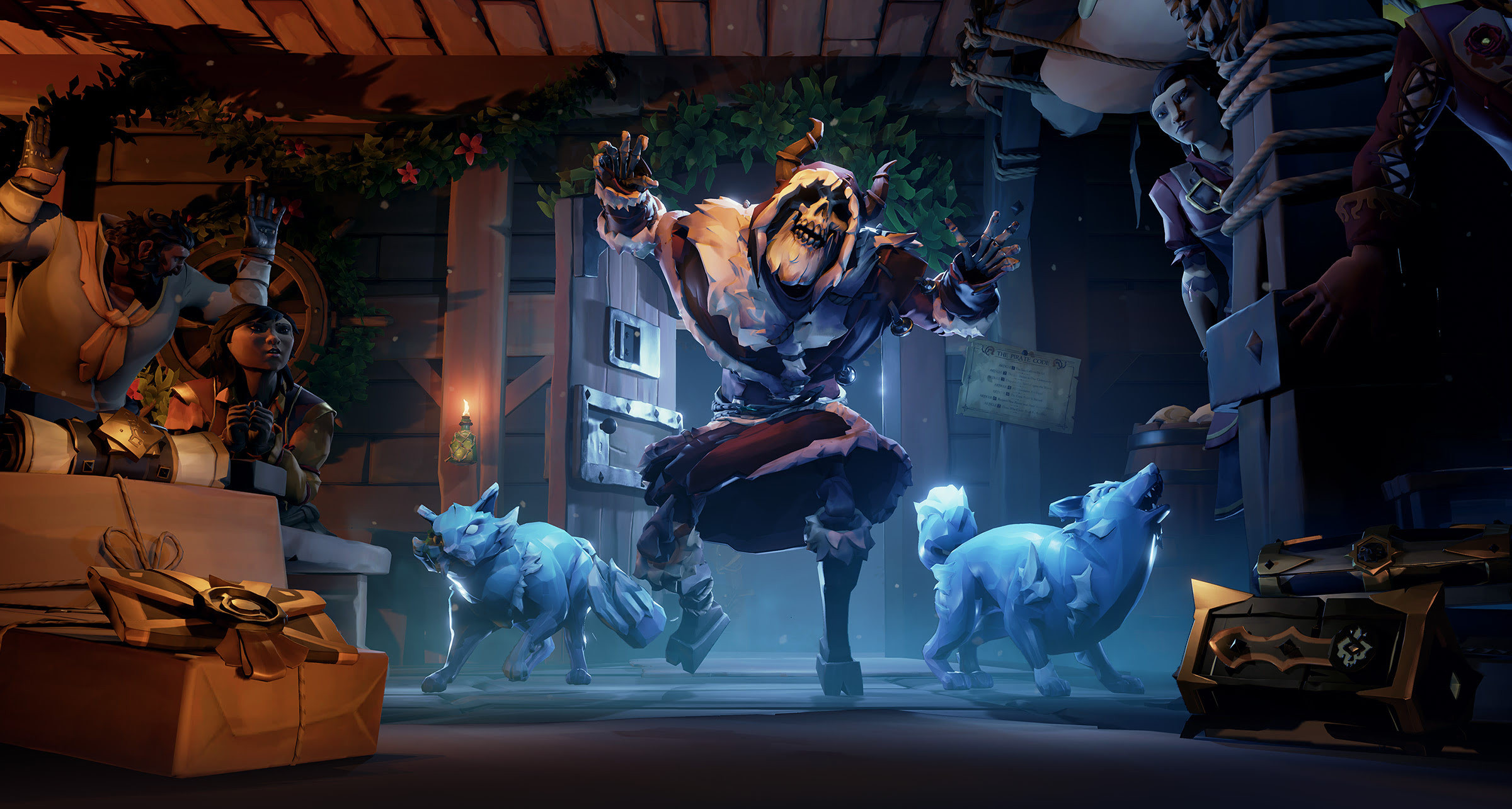 Sea of Thieves получила праздничное обновление Festival of Giving - изображение обложка